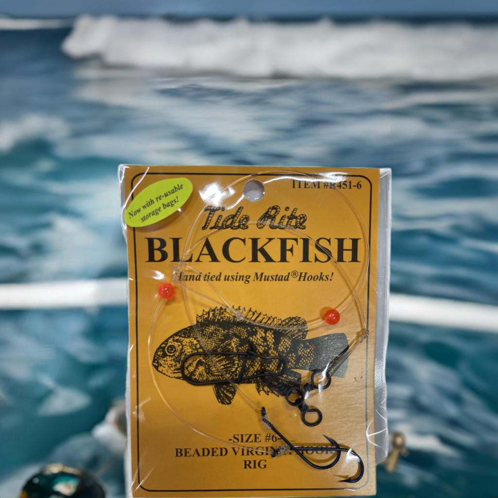Tide Rite Blackfish #6 Beaded Virginia Hook Rigs – Charter Tackle Corp