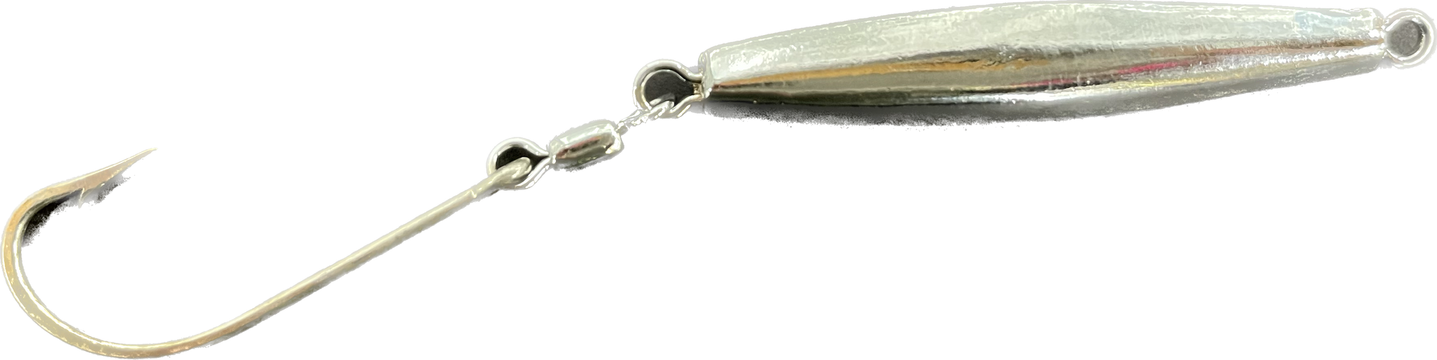 a17 fishing lure 2 OZ Ava Diamond Jig Smooth Split Tube Tail Diamond Jig A17 2 oz